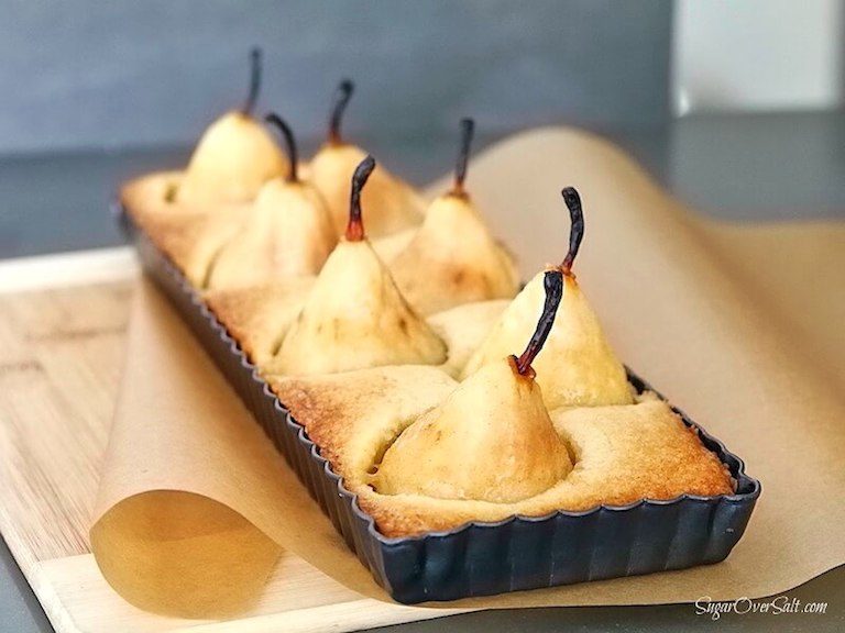 A Showstopper Pear Tart