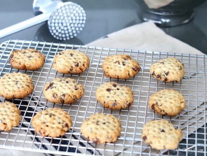 Mallet Cookies with Chocolate Chips