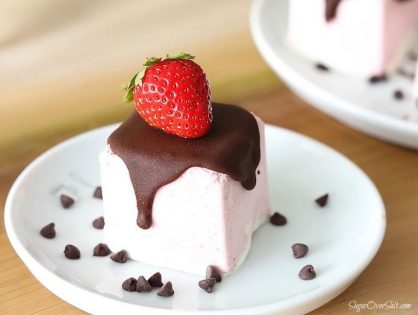 Strawberry and Chocolate Squares